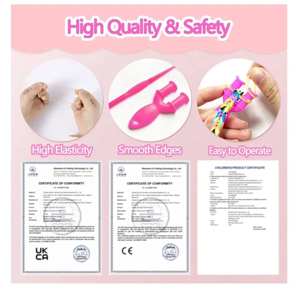 11,860+‎ Rubber Bands Refill Set: Bracelet Making Kit for Kids, Loom Bands, ..